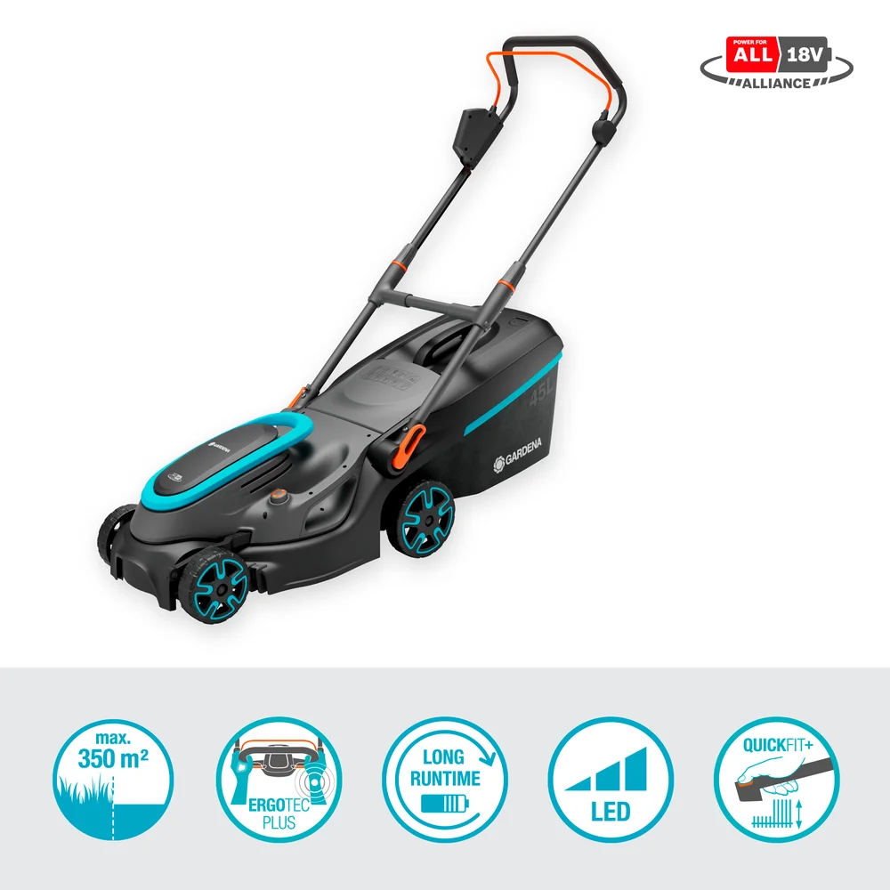 Tondeuse PowerMax 37/36V P4A- Kit prêt à l'emploi – Gardena (vue 2)