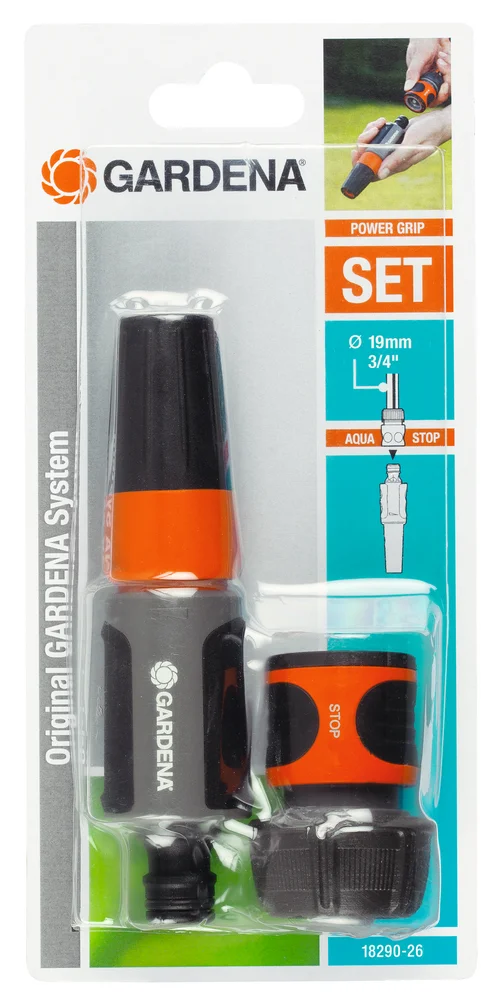 Nécessaire d’arrosage Gardena basic 19 mm (3/4") 2 pièces – Gardena