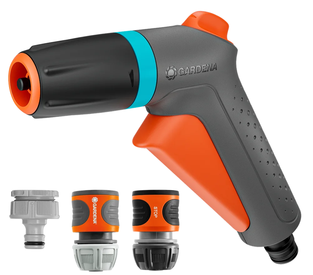 Pistolet de nettoyage multijet Classic + nécessaire de base – Gardena